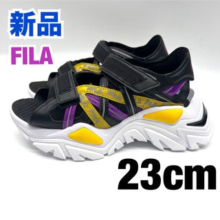 新品 FILA Electrove フィラ エレクトローブ サンダル  23