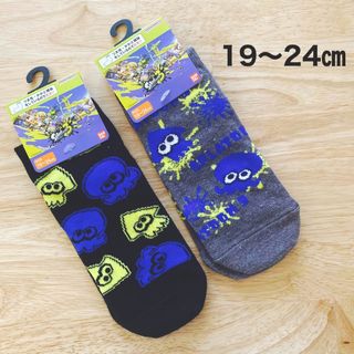 新品　スプラトゥーン3 靴下　19〜24センチ　2組セット