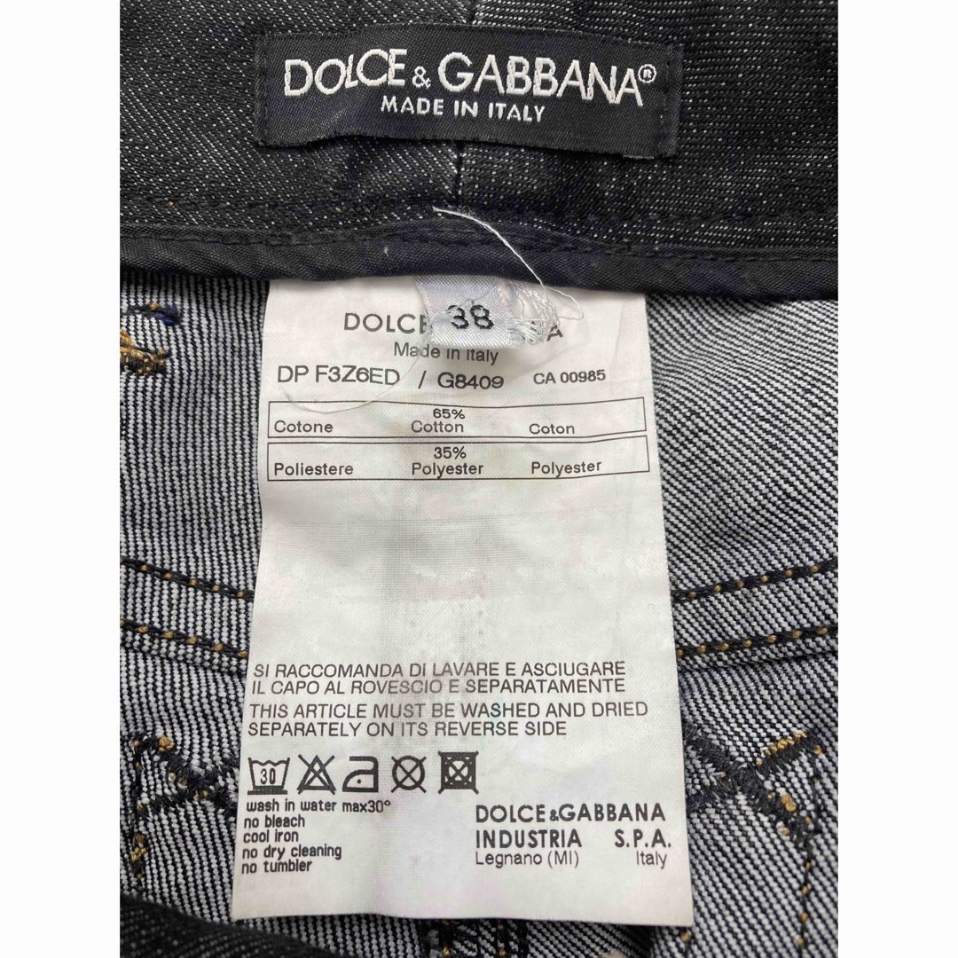 DOLCE&GABBANA(ドルチェアンドガッバーナ)のドルチェ＆ガッバーナ DOLCE＆GABBANA デニムジーンズ ショートパンツ レディースのパンツ(デニム/ジーンズ)の商品写真