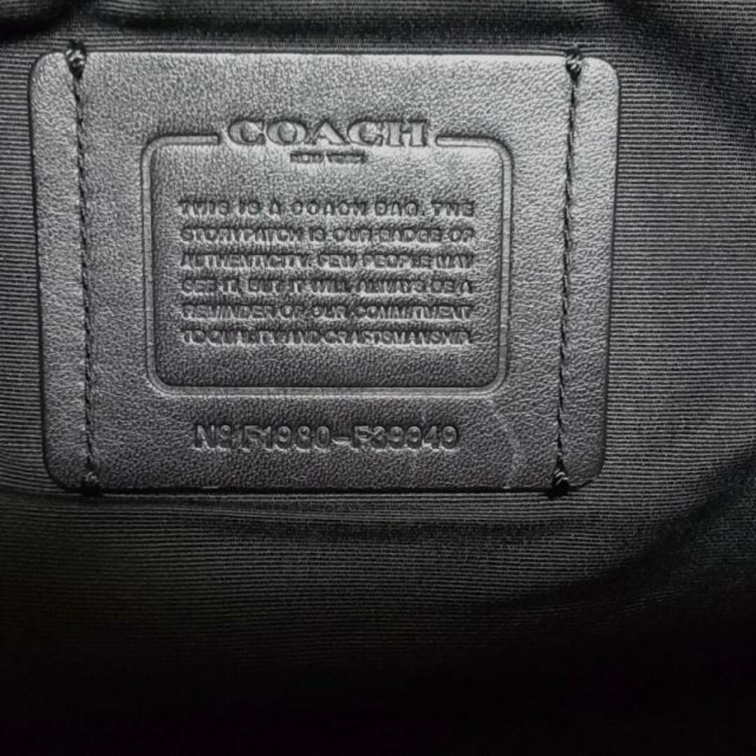 COACH(コーチ)のCOACH(コーチ) トートバッグ - F39949 黒 レザー レディースのバッグ(トートバッグ)の商品写真