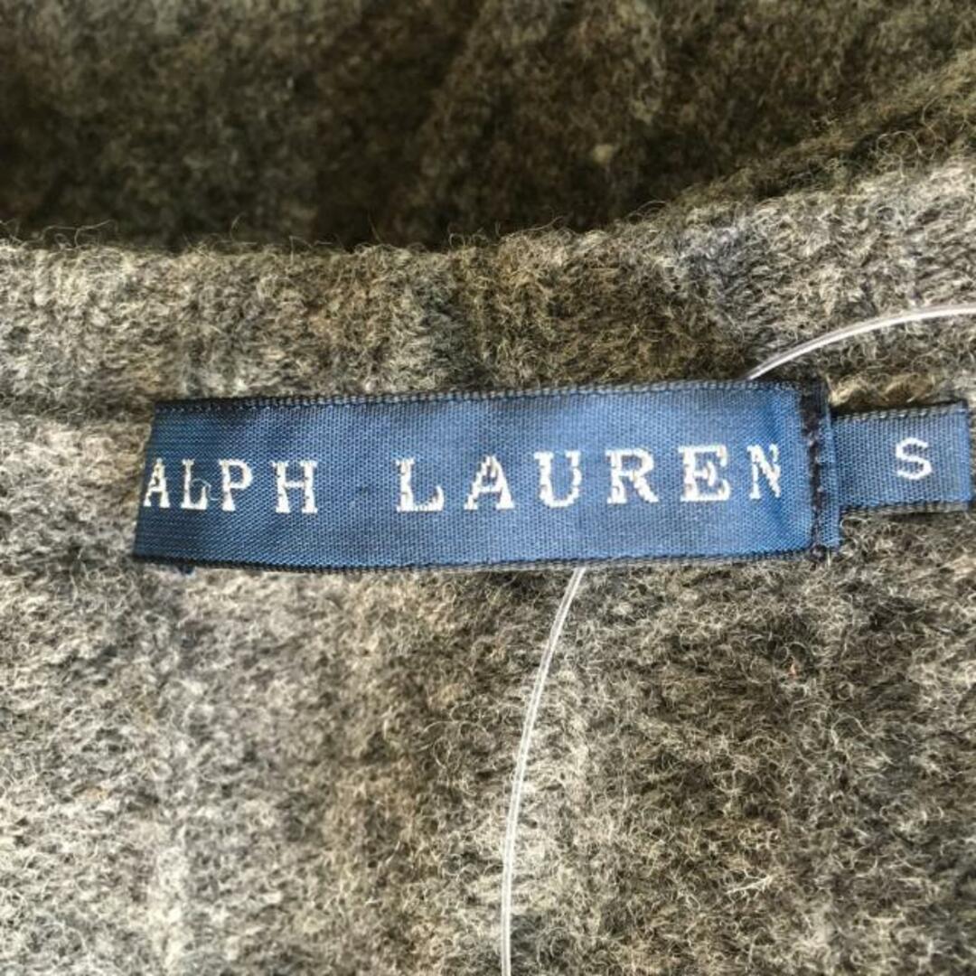 Ralph Lauren(ラルフローレン)のRalphLauren(ラルフローレン) 長袖セーター サイズS レディース - グレー Vネック レディースのトップス(ニット/セーター)の商品写真