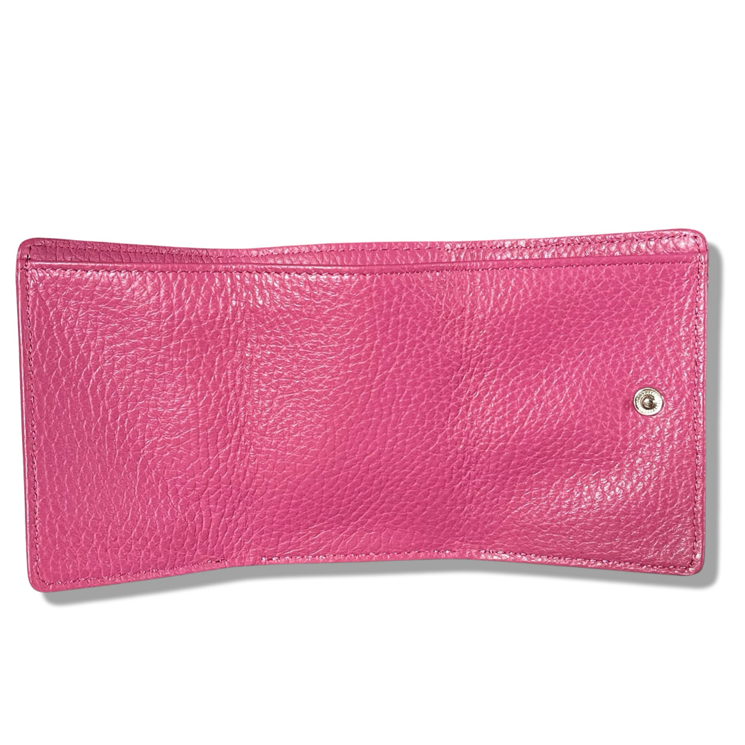 ANTEPRIMA(アンテプリマ)の一点限り　アンテプリマ　フラワー　三つ折り財布　ミニ財布　ピンク　送料無料 レディースのファッション小物(財布)の商品写真