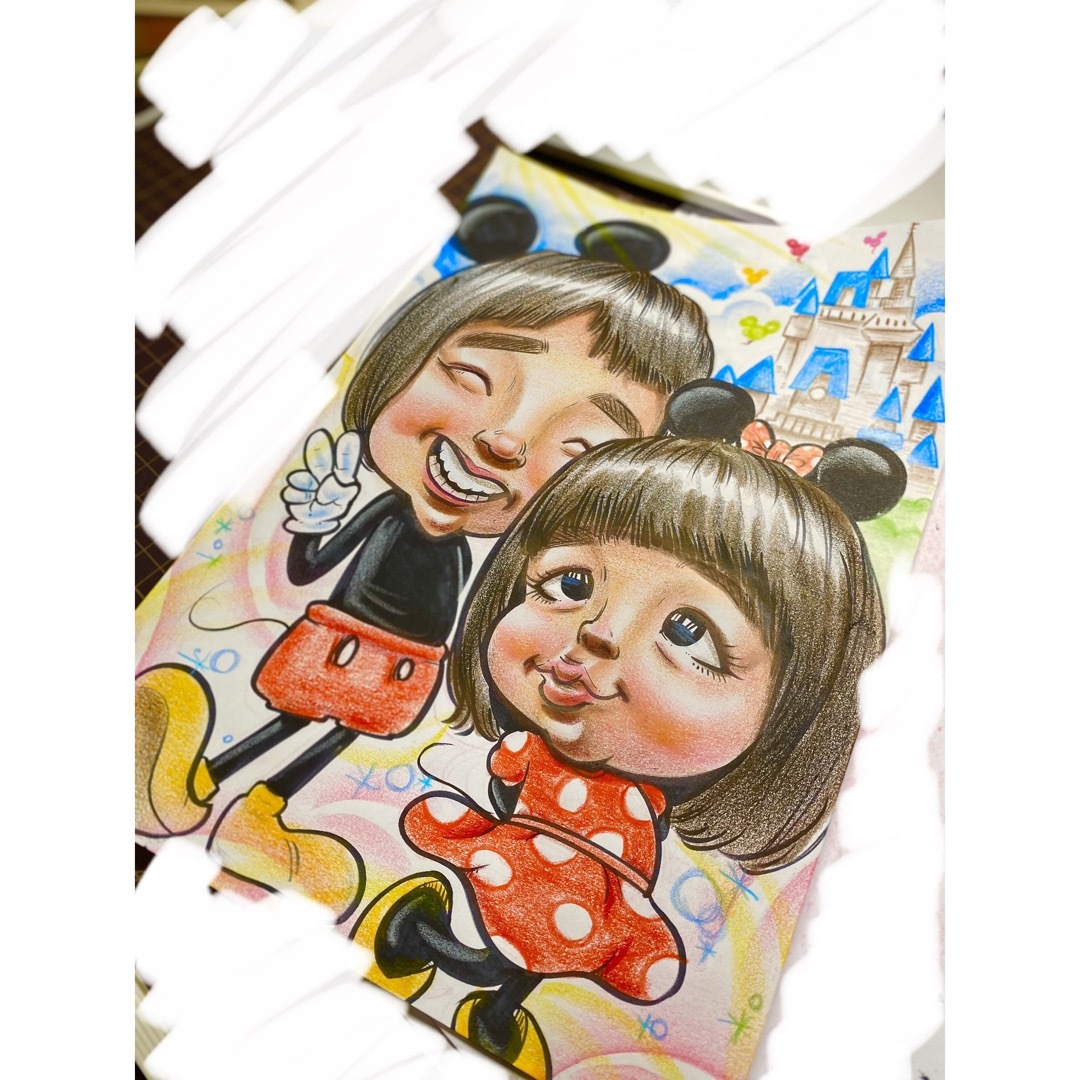世界で1枚のオーダーメイド似顔絵☆ハイクオリティver 世界で1枚のオーダーメイド似顔絵☆ハイクオリティver