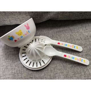 ミキハウス(mikihouse)の【新品】ミキハウス　食器　離乳食　赤ちゃん(離乳食器セット)