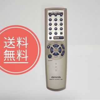 ★【送料無料】美品！aiwa アイワ★純正リモコン★RC-ZAS03(その他)