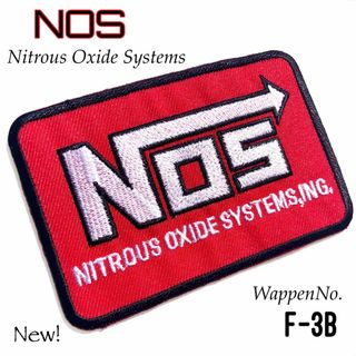 激レア✷ニトロ◇NOS⭐︎ワッペンNitrous Oxide Systems(車内アクセサリ)