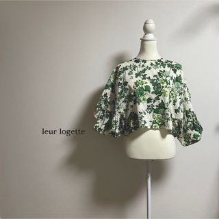 ルールロジェット(leur logette)のleur logette カットソー　花柄　mame　seventen アメリ(カットソー(半袖/袖なし))