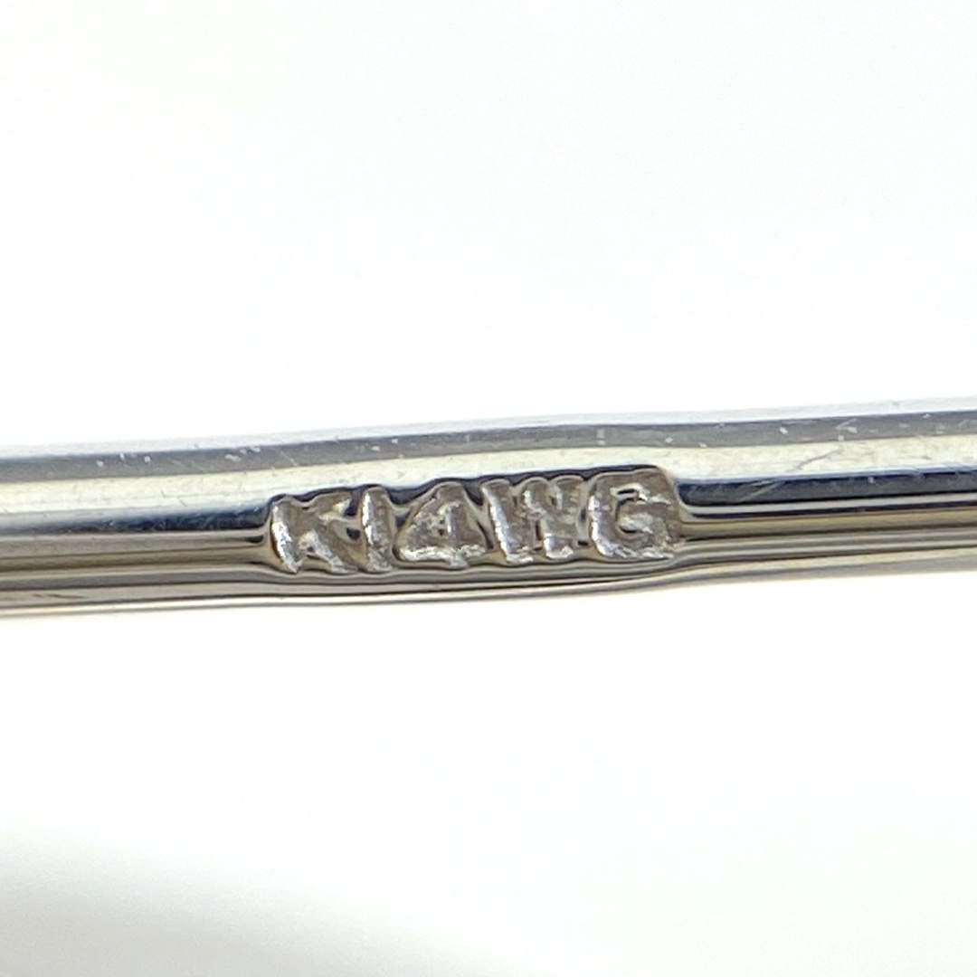 メレダイヤ デザインブローチ K14 【中古】 レディースのアクセサリー(ブローチ/コサージュ)の商品写真