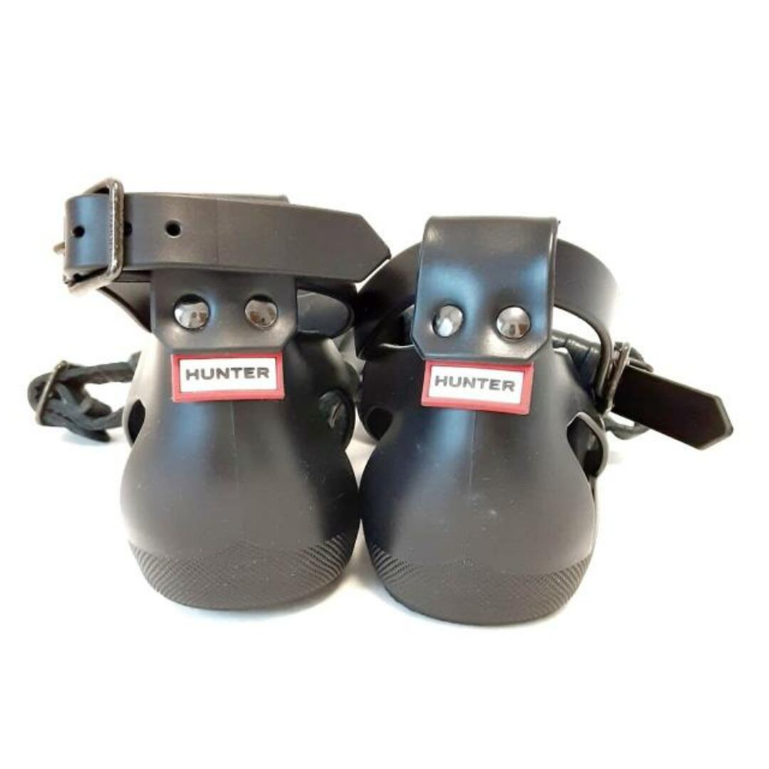 HUNTER(ハンター)のハンター サンダル UK 4 レディース - 黒 レディースの靴/シューズ(サンダル)の商品写真