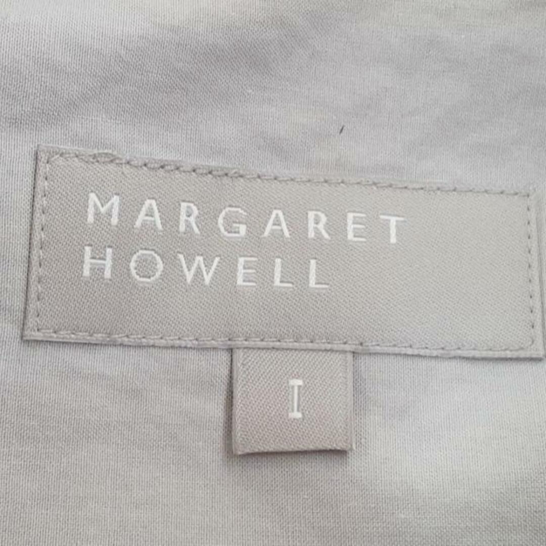 MARGARET HOWELL(マーガレットハウエル)のMargaretHowell(マーガレットハウエル) 半袖シャツブラウス サイズ1 S レディース美品  - ライトグレー レディースのトップス(シャツ/ブラウス(半袖/袖なし))の商品写真