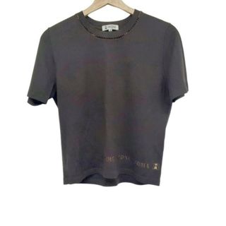 PICONE(ピッコーネ) 半袖Tシャツ サイズ38 S レディース美品  - ボルドー×オレンジ(Tシャツ(半袖/袖なし))