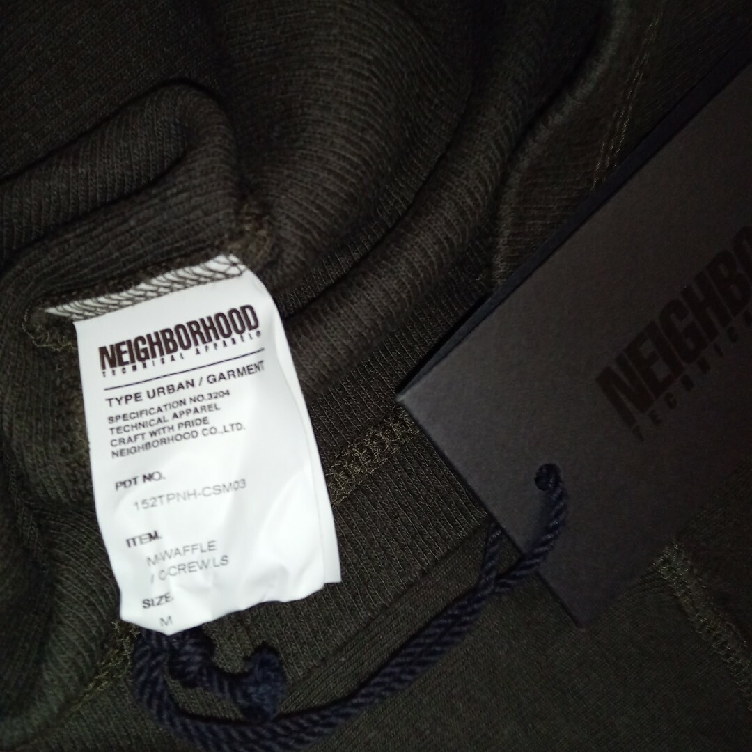 NEIGHBORHOOD(ネイバーフッド)の新古品NEIGHBORHOODネイバーフッド WAFFLE/CREW.LS 長袖 メンズのトップス(Tシャツ/カットソー(七分/長袖))の商品写真