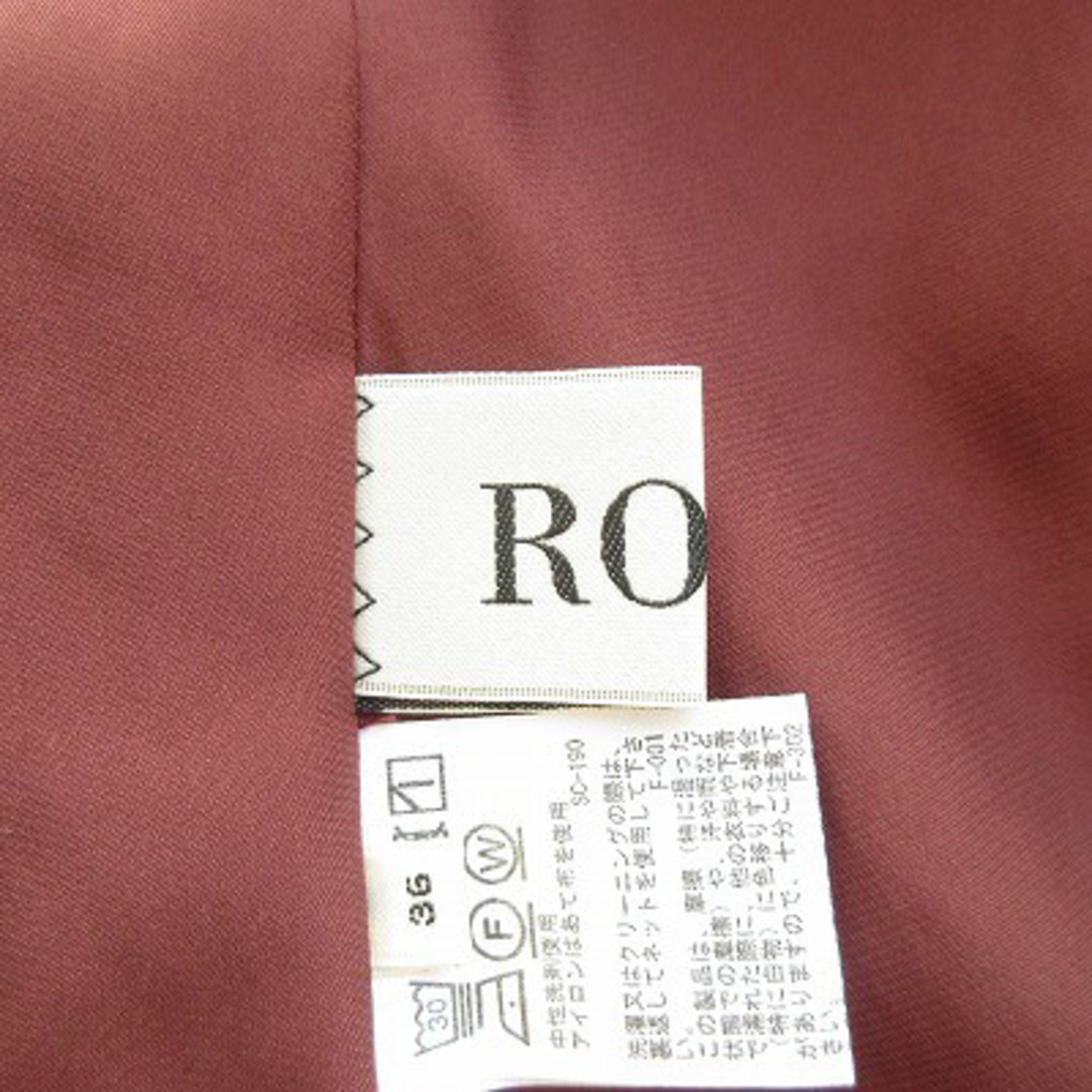 ROPE’(ロペ)のロペ ROPE ビエラエアリーギャザースカート 36 ボルドー レディースのスカート(ひざ丈スカート)の商品写真