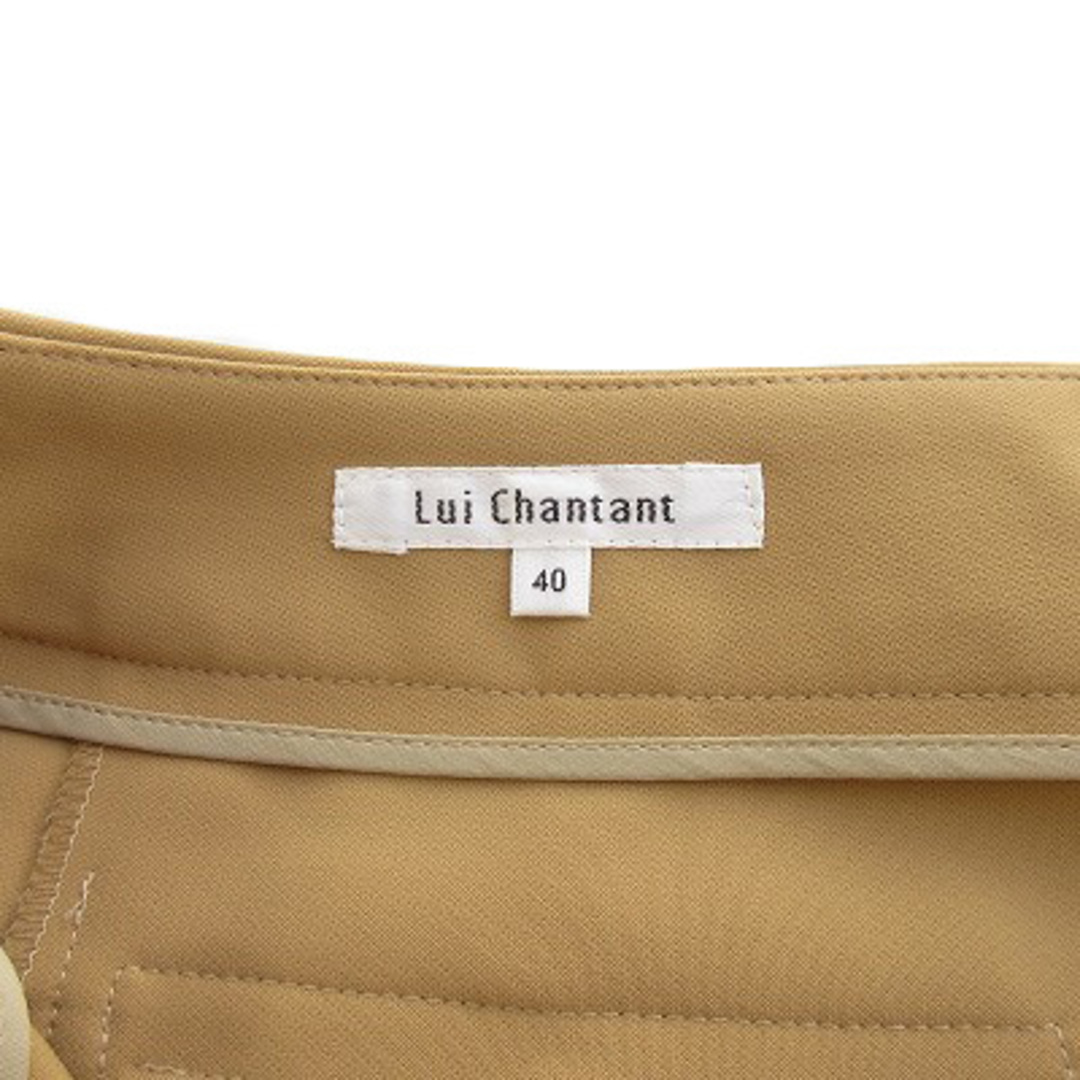 ルイシャンタン Lui Chantant パンツ セミフレア センタープレス  レディースのパンツ(その他)の商品写真