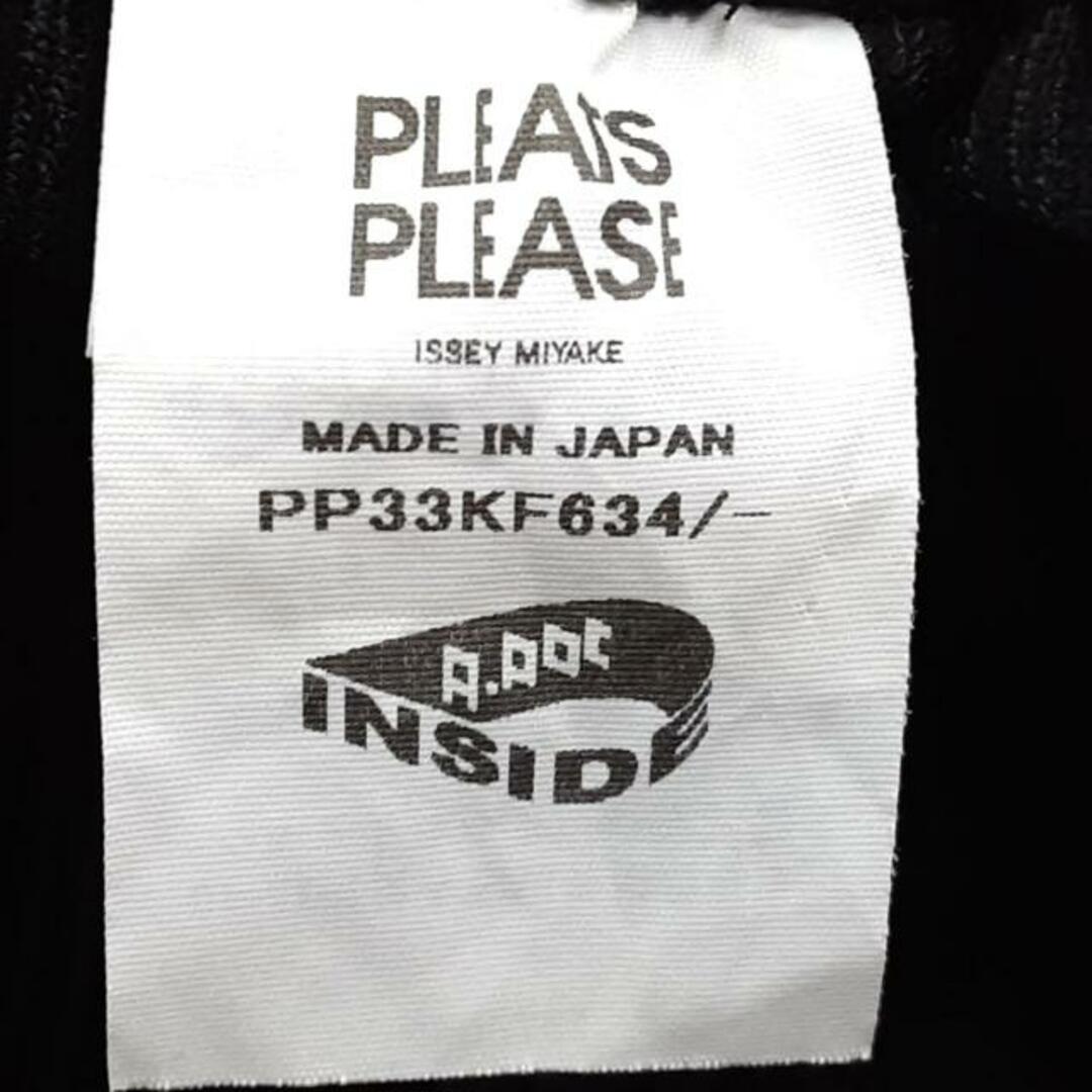 PLEATS PLEASE ISSEY MIYAKE(プリーツプリーズイッセイミヤケ)のPLEATS PLEASE(プリーツプリーズ) パンツ レディース - 黒 フルレングス/ウエストゴム レディースのパンツ(その他)の商品写真