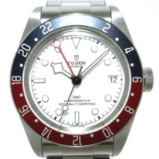 チュードル(Tudor)のTUDOR(チューダー/チュードル) 腕時計新品同様  ヘリテージブラックベイGMT 79830RB メンズ SS/12コマ+余り2コマ ライトシルバー(その他)