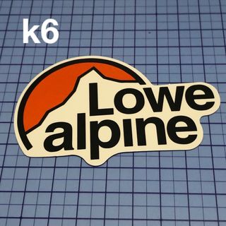 ロウアルパイン(Lowe Alpine)のキャンプステッカー 防水ステッカー  登山 キャンプ用品　ロウアルパイン(ステッカー)