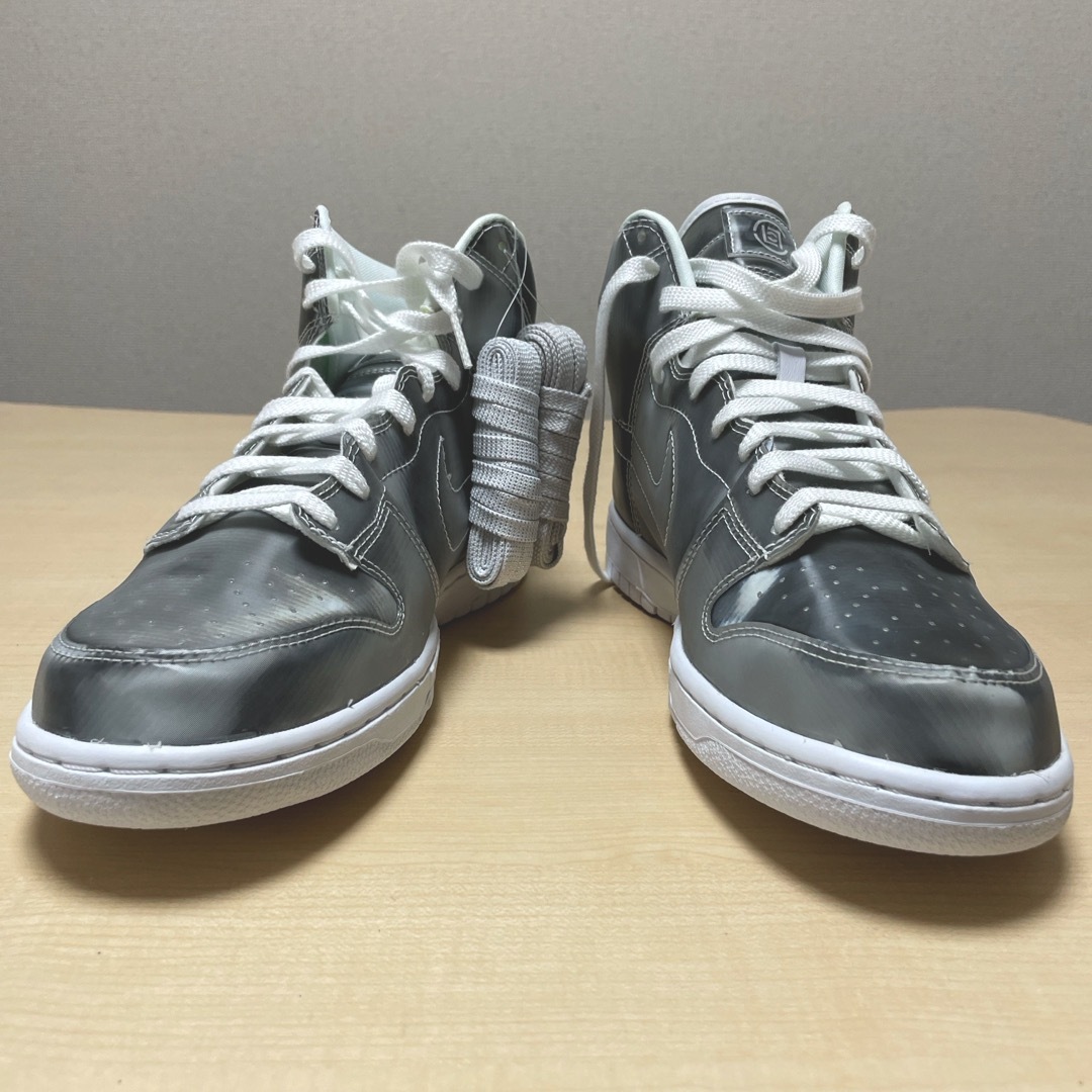 NIKE(ナイキ)のCLOT NIKE DUNK HI  Silver  希少27.5cm メンズの靴/シューズ(スニーカー)の商品写真