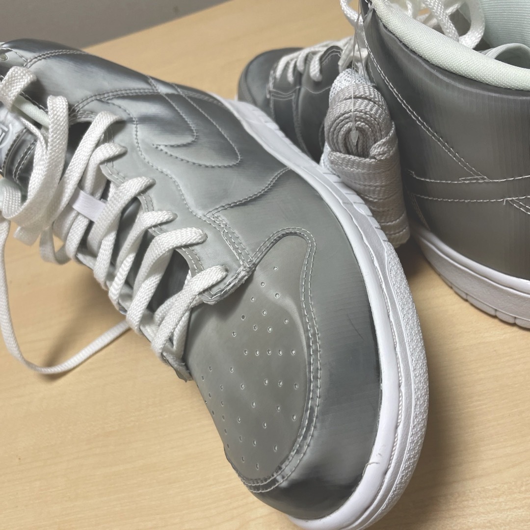 NIKE(ナイキ)のCLOT NIKE DUNK HI  Silver  希少27.5cm メンズの靴/シューズ(スニーカー)の商品写真