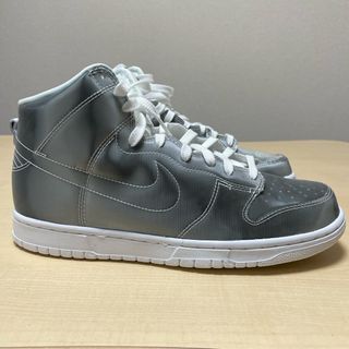 ナイキ(NIKE)のCLOT NIKE DUNK HI  Silver  希少27.5cm(スニーカー)