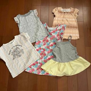 UNIQLO - 女の子　夏服 おまとめ 5点 サイズ 110