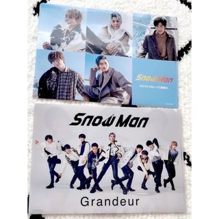 スノーマン(Snow Man)のSnow Man クリアファイル　Grandeur、ナミダの海を越えて行け(アイドルグッズ)