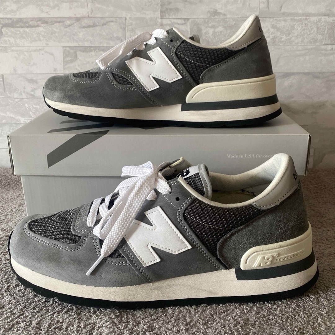 New Balance(ニューバランス)の★美品★新品インソール付き★newbalance★M990GR1★アメリカ製 メンズの靴/シューズ(スニーカー)の商品写真