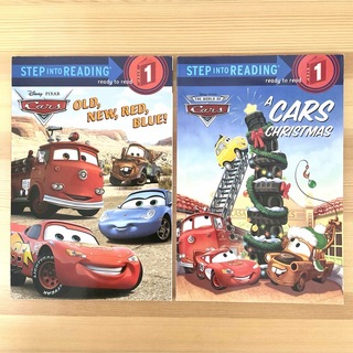 ディズニー(Disney)の英語絵本　STEP into READING　カーズ　STEP1　2冊セット(洋書)