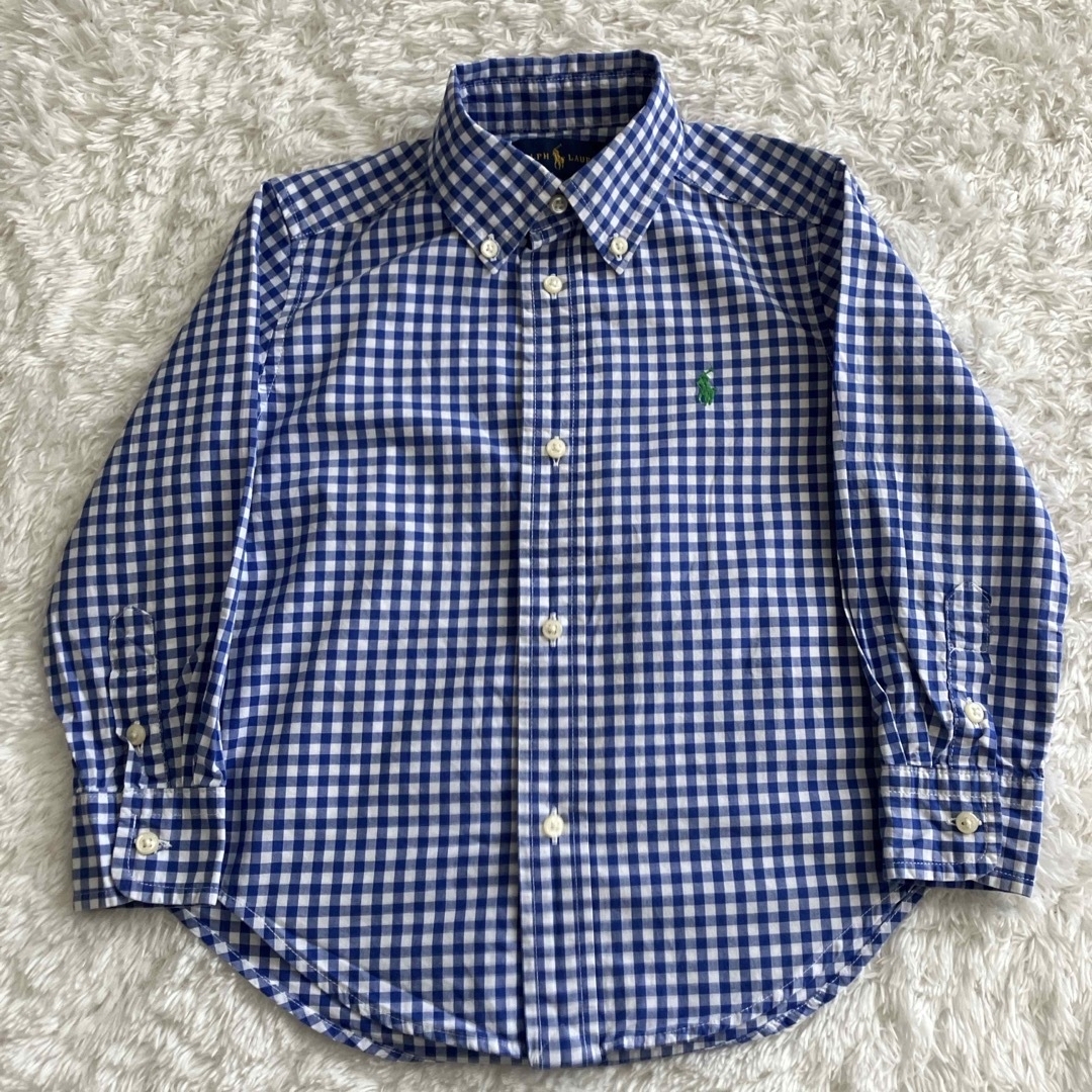 POLO RALPH LAUREN(ポロラルフローレン)のラルフローレン　キッズ　Ralph Lauren  キッズ　シャツ キッズ/ベビー/マタニティのキッズ服男の子用(90cm~)(Tシャツ/カットソー)の商品写真