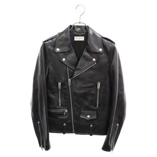 サンローラン(Saint Laurent)のSAINT LAURENT PARIS サンローランパリ 15AW エディ期 クラシックモーターサイクルレザージャケット 397290 Y5YA1 ブラック(ライダースジャケット)