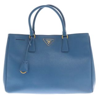 プラダ(PRADA)のPRADA プラダ AFFIANO LUX サフィアーノ ハンドバッグ トートバッグ BN1844 ブルー(ハンドバッグ)