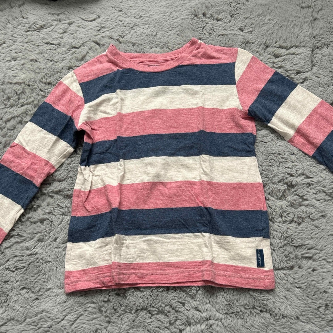 子供服 長袖 Tシャツ 130 3枚セット キッズ/ベビー/マタニティのキッズ服男の子用(90cm~)(Tシャツ/カットソー)の商品写真