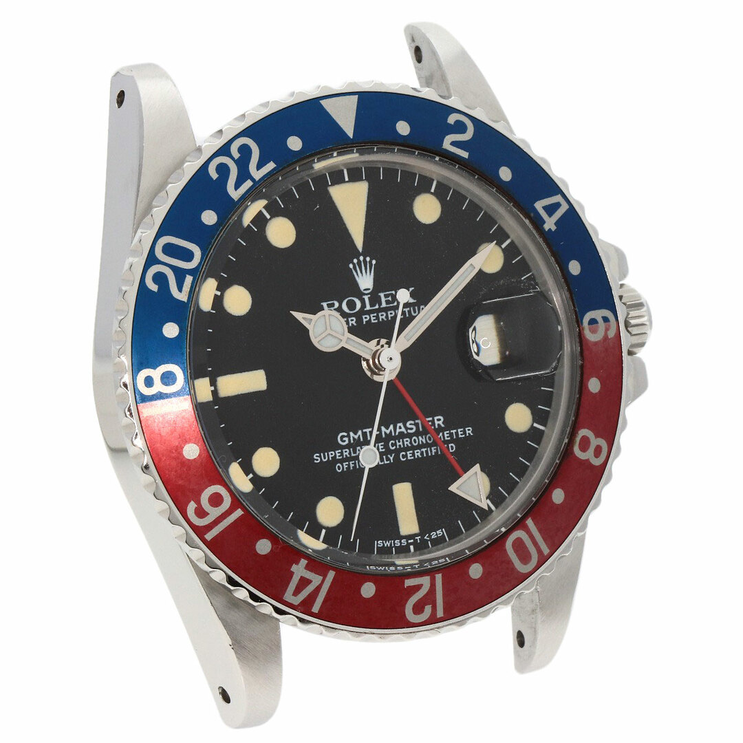 ROLEX(ロレックス)のROLEX 1675/0 GMTマスター メーカーコンプリート(ブレスは除く) 腕時計 SS SS メンズ メンズの時計(腕時計(アナログ))の商品写真