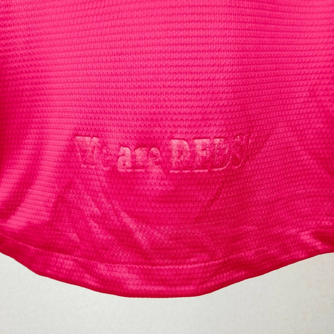 NIKE(ナイキ)の浦和レッズ　NIKE ナイキ　ゲームシャツ　半袖　ロゴ刺繍　ストリート　古着 スポーツ/アウトドアのサッカー/フットサル(ウェア)の商品写真
