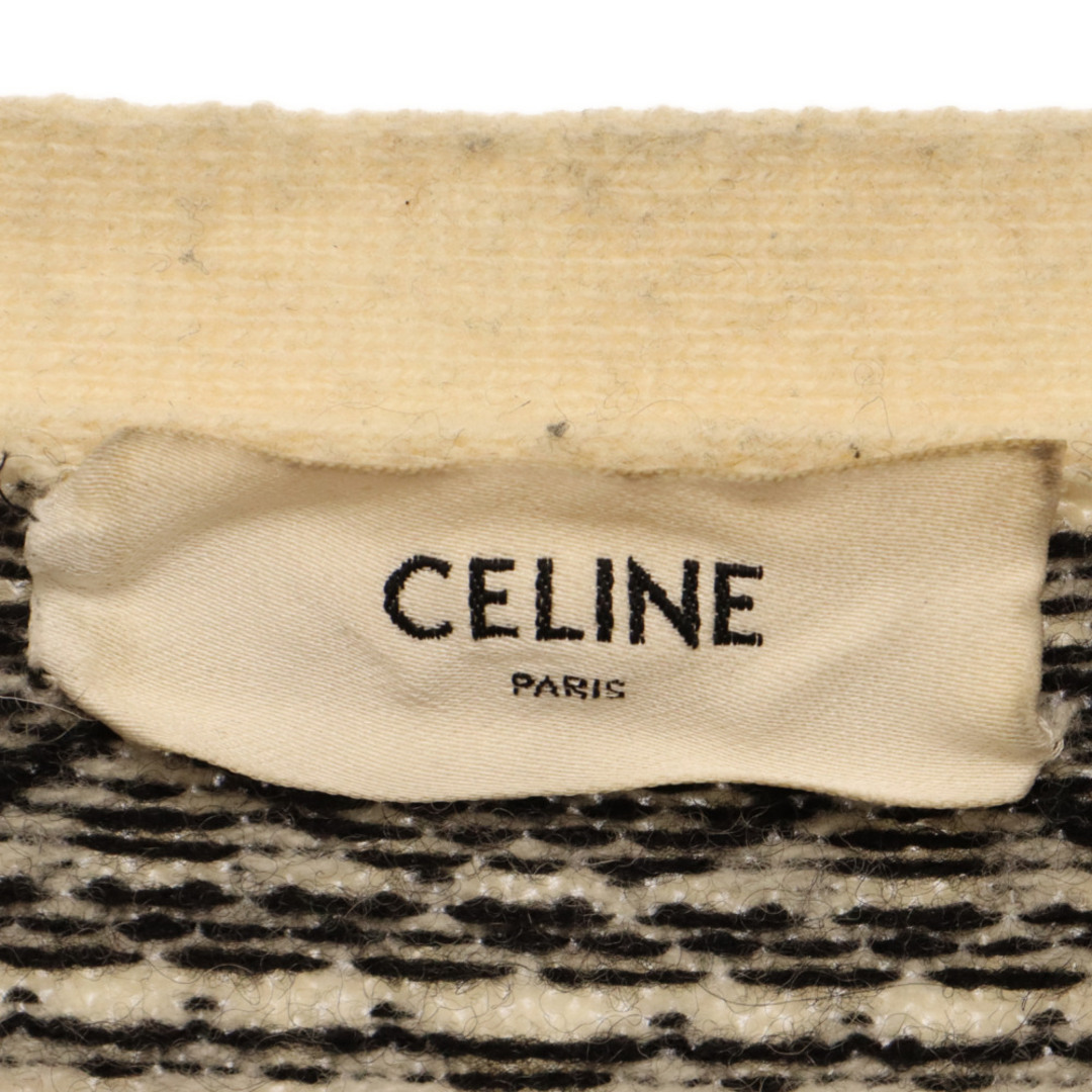 celine(セリーヌ)のCELINE セリーヌ 21SS THE DANCING KID 総柄ウールジャガードルーズニットカーディガン マルチカラー 2A08L715M メンズのトップス(カーディガン)の商品写真