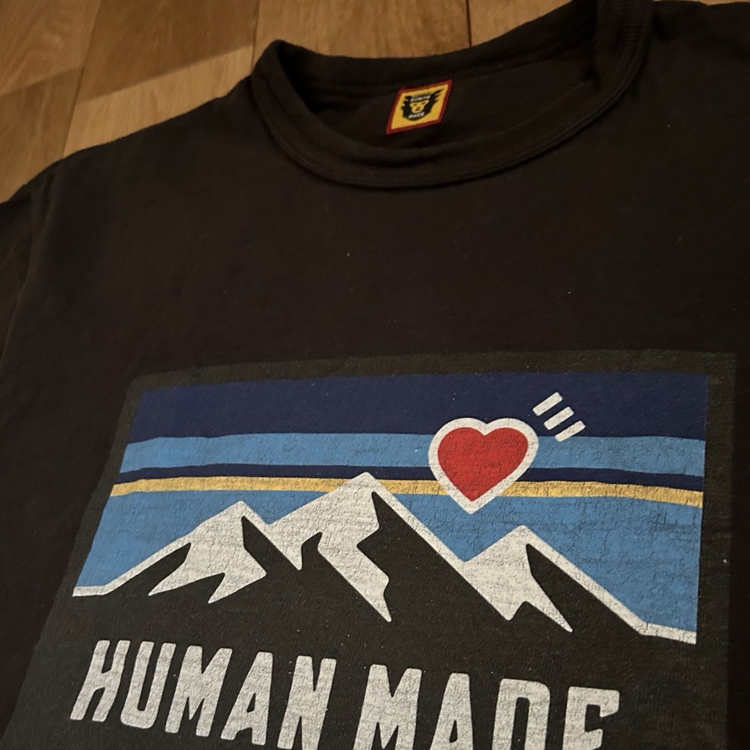 HUMAN MADE(ヒューマンメイド)の美品HUMAN MADE T-SHIRT #2211 "Black"M メンズのトップス(Tシャツ/カットソー(半袖/袖なし))の商品写真