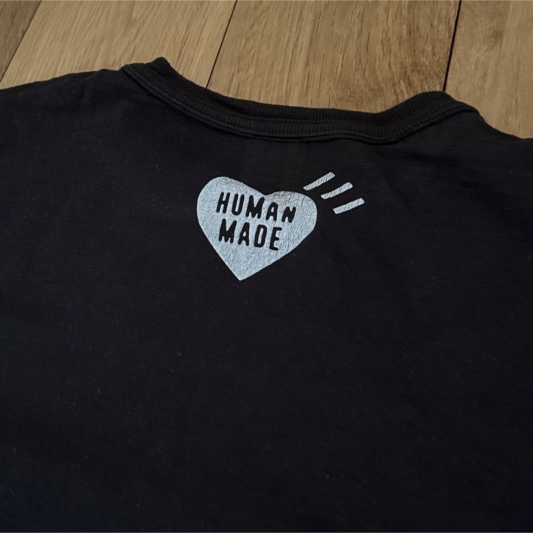 HUMAN MADE(ヒューマンメイド)の美品HUMAN MADE T-SHIRT #2211 "Black"M メンズのトップス(Tシャツ/カットソー(半袖/袖なし))の商品写真