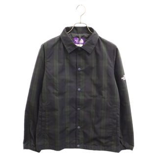 ザノースフェイス(THE NORTH FACE)のTHE NORTH FACE PURPLE LABEL ノースフェイスパープルレーベル 63/35 BLACKWATCH コーチジャケット ライとアウター ブラックウォッチ NP2919N グリーン/ネイビー(フライトジャケット)