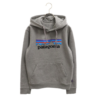 パタゴニア(patagonia)のPATAGONIA パタゴニア 19SS P-6 Logo Uprisal Hoody ロゴアップライザルフーディ プルオーバーパーカー グレー39539SP19(パーカー)