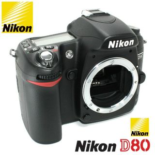 ニコン(Nikon)のNikon D80 デジタル 一眼レフ カメラ ボディー✨完動美品✨(デジタル一眼)