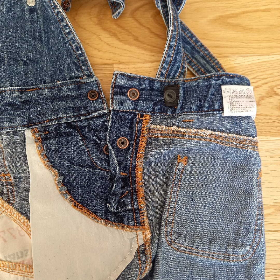 F.O.KIDS(エフオーキッズ)のエフオーキッズ　ジャンパースカート　80 キッズ/ベビー/マタニティのベビー服(~85cm)(ワンピース)の商品写真