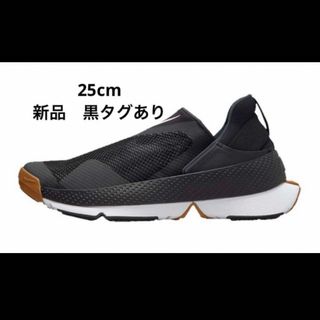 ナイキ(NIKE)の新品　未使用　NIKE ゴーフライイーズ　25cm go flyease 黒(スニーカー)