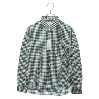 コムデギャルソン(COMME des GARCONS)のCOMME des GARCONS SHIRT コムデギャルソンシャツ ギンガムチェック ボタンダウン長袖シャツ グリーン CDGS6GGA3(シャツ)