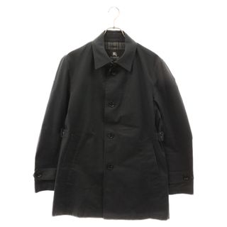 バーバリーブラックレーベル(BURBERRY BLACK LABEL)のBURBERRY BLACK LABEL バーバリー ブラックレーベル 裏地チェック ステンカラーコート ロングコート BMA34-304-09 ブラック(ステンカラーコート)