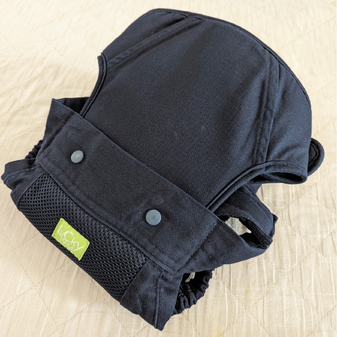 LUCKY industries(ラッキーコウギョウ)のLUCKY 1934 ON BACKS CARRIER ADVANCE おんぶ紐 キッズ/ベビー/マタニティの外出/移動用品(抱っこひも/おんぶひも)の商品写真