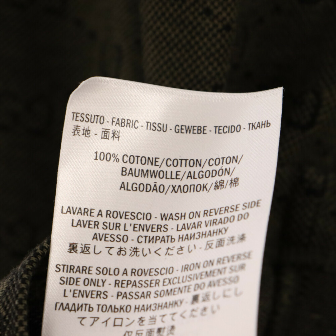 Gucci(グッチ)のGUCCI グッチ GG柄 シェリーライン 半袖ポロシャツ 251623 X3235 ダークグレー メンズのトップス(ポロシャツ)の商品写真