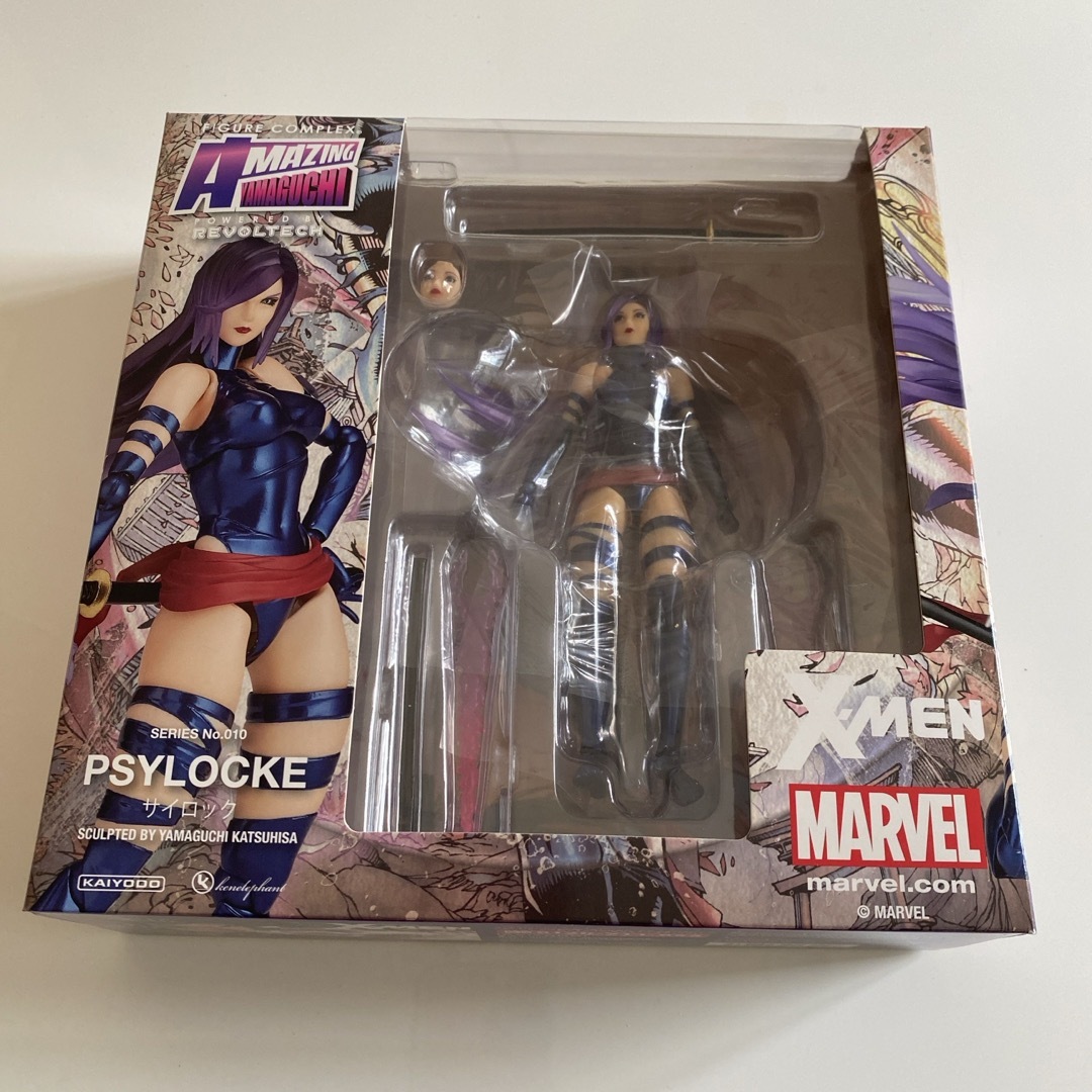 MARVEL(マーベル)のフィギュアコンプレックス アメイジング・ヤマグチ No.010 PSYLOCKE エンタメ/ホビーのフィギュア(特撮)の商品写真