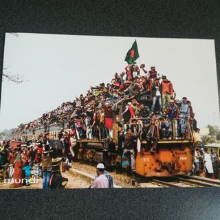 JICAポストカード　バングラデシュの列車(印刷物)