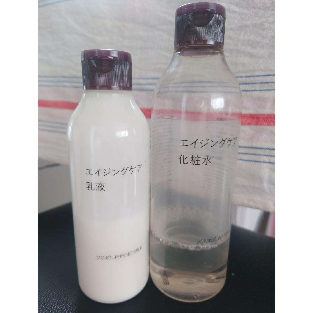 MUJI (無印良品)(ムジルシリョウヒン)の無印良品 エンジングケア 化粧水&乳液 コスメ/美容のスキンケア/基礎化粧品(化粧水/ローション)の商品写真