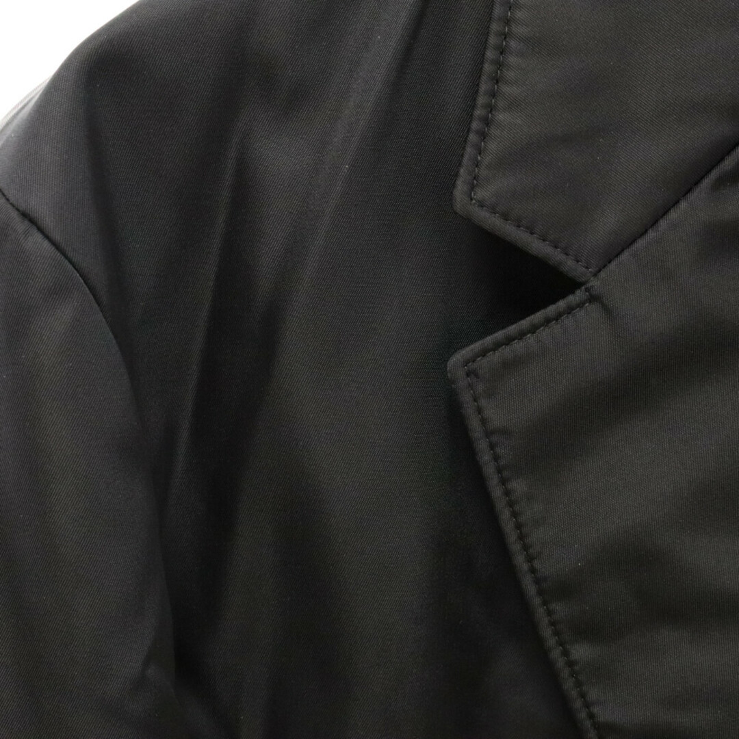 PRADA(プラダ)のPRADA プラダ Re-Nylon 三角プレート ナイロンテーラードジャケット SD099 S202 ブラック メンズのジャケット/アウター(テーラードジャケット)の商品写真
